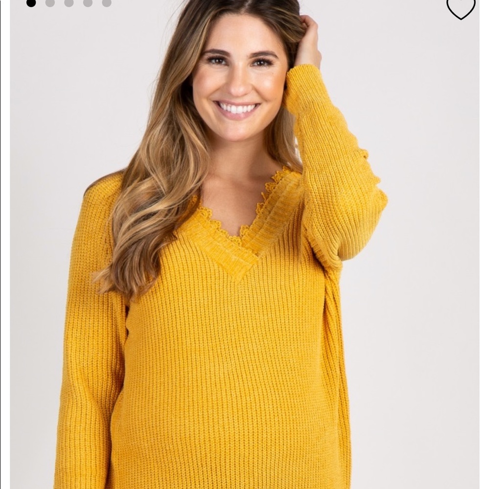 Pinkblush chenille sweater - large